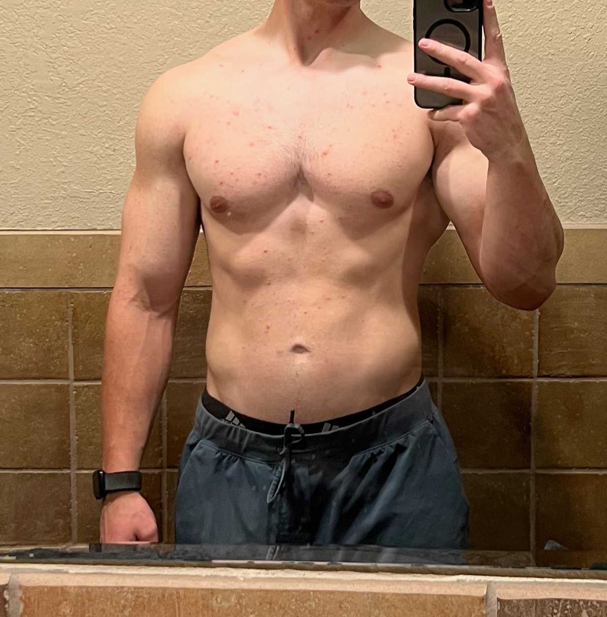 Client after training