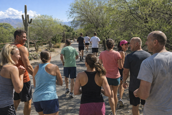 Group run at Brandi Fenton Park